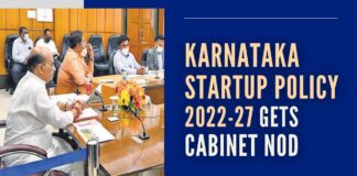 The vision of the policy is to play a vital role in creating an enabling environment across the state for nurturing startups