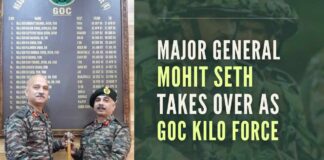 Maj Gen has held various prestigious staff and command appointments in J&K, northeast, and at Army HQ
