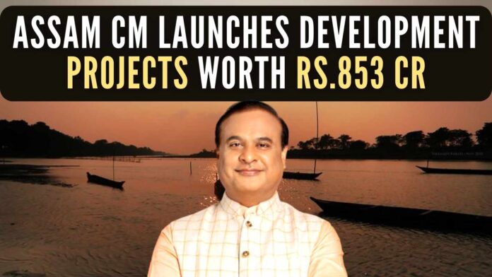 Assam government is observing a 'fortnight of development' in 11 districts across the state with the laying of foundation stones for new projects