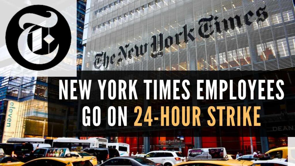 new-york-times-journalists-other-workers-on-a-24-hour-strike