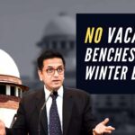 The Supreme Court bench will go on winter vacation from December 17 till January 1