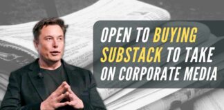 Musk's reaction came after witnessing a lukewarm response from mainstream and corporate media on various versions of "Twitter Files"
