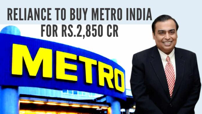 With the acquisition of METRO India, Reliance Retail will continue to build reach across the country to serve the entire spectrum of Indian society