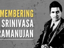 Srinivasa Ramanujan lived for a very short span of time on this world, but the impact that they left behind through their work will remain to touch human lives for times to come