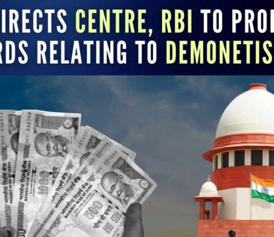 Supreme Court was hearing a batch of 58 petitions challenging the demonetisation exercise announced by the Centre on November 8, 2016
