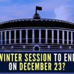 A week after the Winter Session of Parliament started, senior leaders across parties have informally discussed a proposal to end the session before Christmas