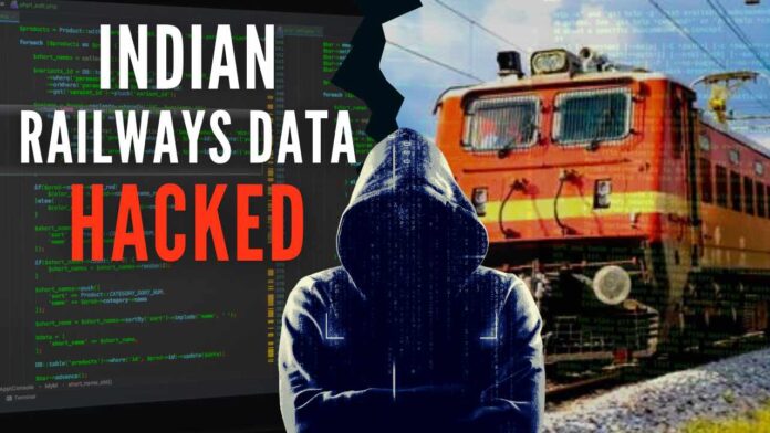 This is the second time when data of Indian Railway ticket buyers have been hacked, after a similar case in 2020