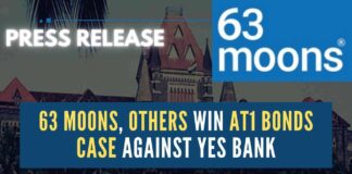 63 moons had filed a petition in the High Court against the bank's decision to write off the AT1 bonds as part of a rescue plan
