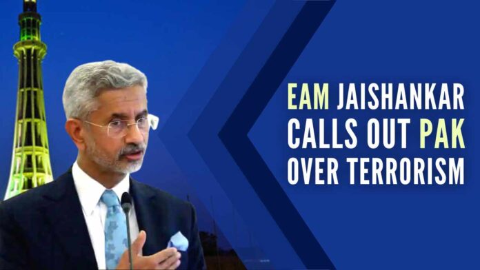 Jaishankar was critical of European nations for not condemning terror practices that have been going on for several years