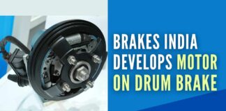 Brakes India Private Ltd develops motor on drum brake