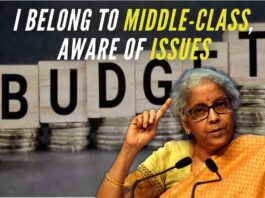 I quite recognize their (middle-class) problems. The government has done a lot for them and continues to do the same," Sitharaman said