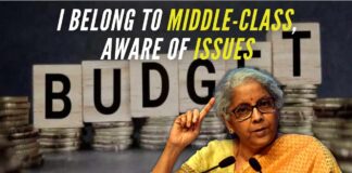 I quite recognize their (middle-class) problems. The government has done a lot for them and continues to do the same," Sitharaman said