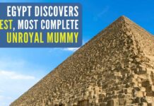 The oldest mummy is part of the important discovery of a group of tombs that date back to the fifth and sixth dynasties of the Old Kingdom