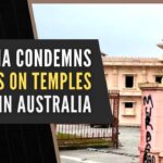 India condemns attacks on temples in Australia