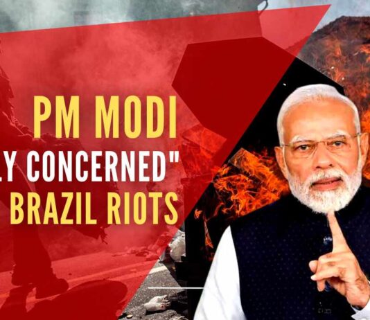 PM Modi "Deeply Concerned" About Brazil Riots