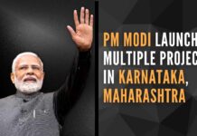 PM Modi travelled to Maharashtra and Karnataka today to inaugurate a key rail and road infrastructure project