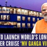 The MV Ganga Vilas vessel is 62 meters in length, 12 meters in width and comfortably sails with a draft of 1.4 meters