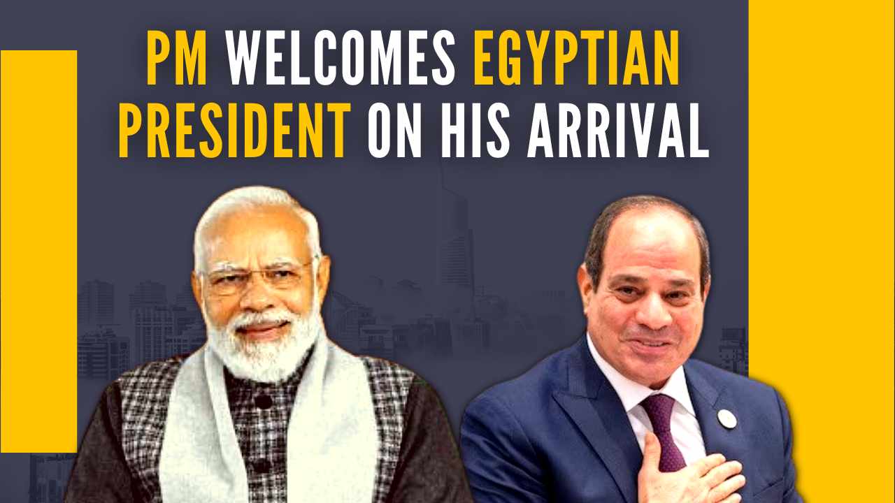 The visit marks the first time that the President of Egypt has been invited as the chief guest on India’s Republic Day