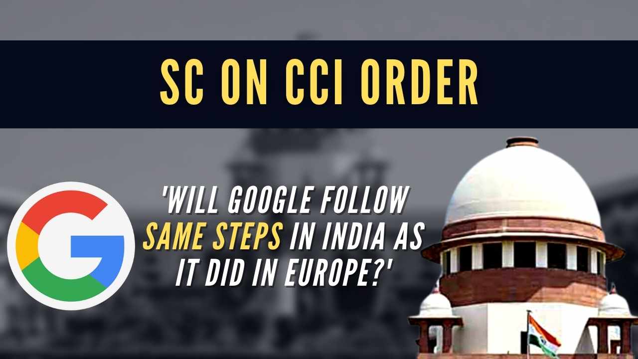 The SC bench has also asked senior advocate AM Singhvi, appearing for Google, to clarify if standards deployed in Europe can also be deployed in India