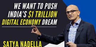 “We’re making everything and we are making them in India so that others can make in India as well, whether it’s a small business or a public sector project,” Nadella said