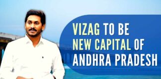 CM Jagan Mohan Reddy said the state capital will be shifted to Visakhapatnam