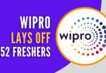 Wipro, one of the top five IT companies in India, has terminated hundreds of fresher employees over poor performance after an internal test