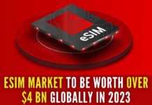 India and China will represent 25 percent of smartphones using eSIM connectivity by 2027, says the report