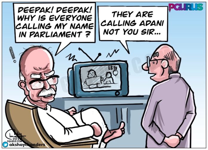 Advani is concerned - is there a new case?!