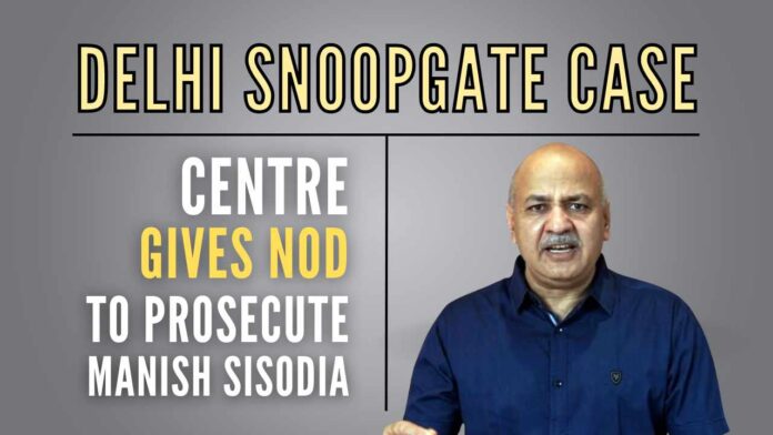 The CBI had sought sanctions to register an FIR against Sisodia, who heads the Vigilance department of the Delhi government