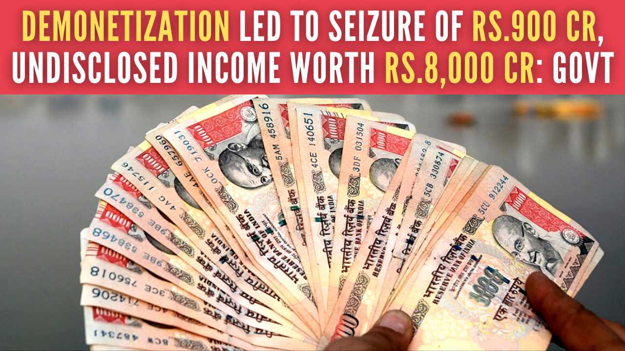 As per the Finance Ministry data, the positive impact of demonetization led to an increase in tax compliance in the country