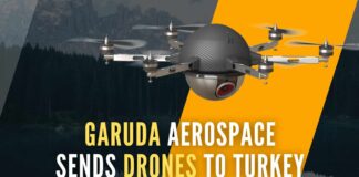 The NDRF had requested Garuda Aerospace to provide their DGCA-approved drones for disaster management operations