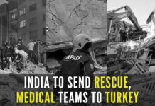 Relief material to be dispatched in coordination with Govt of Republic of Turkey and Indian Embassy in Ankara and the Consulate General office in Istanbul
