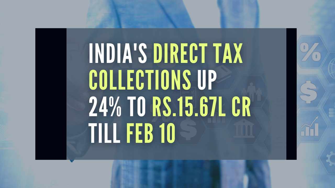 India's Direct Tax Collections Surge by 24 YoY