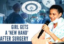 The girl, Samiya Mansuri hails from Bharuch in south Gujarat and was born with anomalies like hand and finger deformities