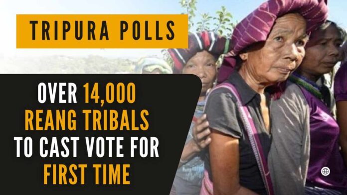 Reang tribals are being rehabilitated in 12 locations in four of Tripura's eight districts -- North Tripura, Dhalai, Gomati, and South Tripura
