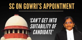 Justice Gowri had been in the eye of the storm ever since the Collegium recommended her elevation to the Madras High Court