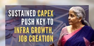 Explaining reason behind the rise in capex, Sitharaman said that the virtuous cycle of investment requires public investment to crowd-in private investment