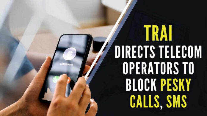 TRAI directed mobile operators to take action against erring telemarketers as per the provisions of the regulations and also initiate actions as per relevant legal laws