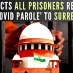 The top court clarified that convicts can also seek legal remedies available for them after they surrender themselves before the concerned court