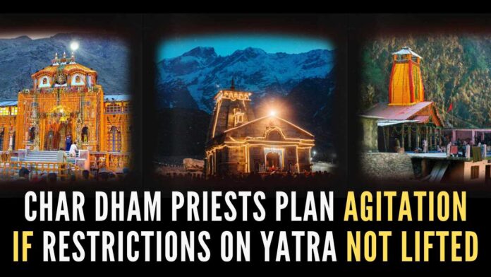 Citing the example of last year, Priests said many pilgrims who came for the yatra from rural areas of Uttar Pradesh had to return from Rishikesh and Haridwar as they had not registered in advance for it
