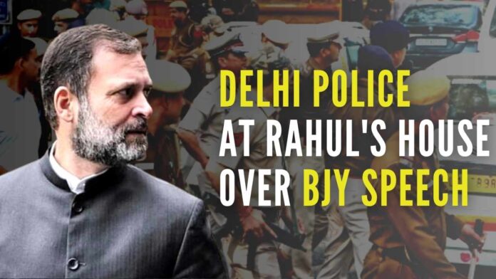The Delhi Police sought from Congress MP Rahul Gandhi details of the 'sexual harassment' victims whom he mentioned in his Bharat Jodo Yatra speech so that they could be protected