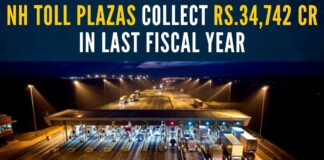 UP witnessed toll collection of Rs.4,183.74 cr while Rajasthan & Gujarat recorded Rs.3,933 & Rs.3,642.40 cr user fee collection