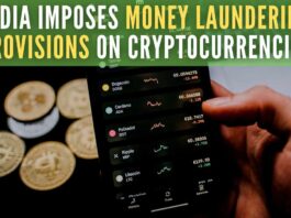 Any participation in transactions involving virtual digital assets or cryptocurrency would come under the PMLA, the Centre has said