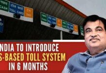 The method of paying tolls will change in the next six months, toll will be collected using new technology