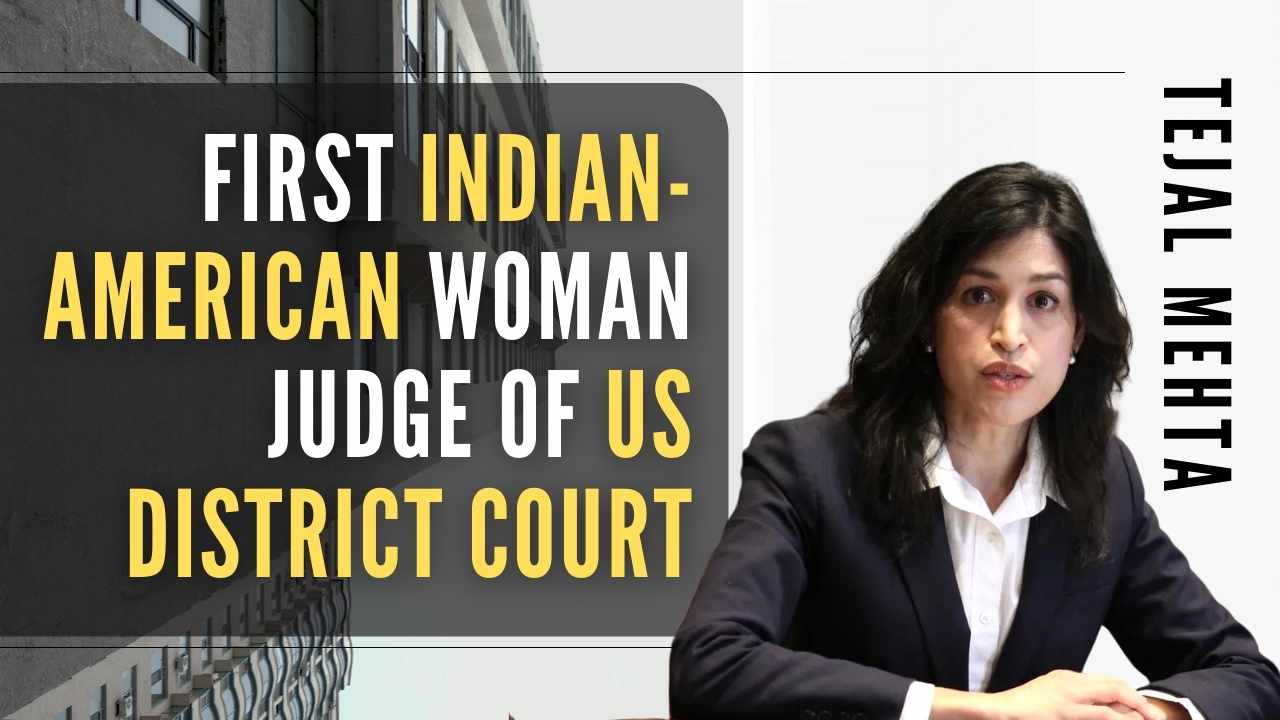 IndianAmerican Woman Judge Named First Justice of US District Court