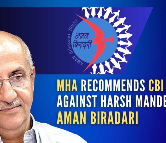 Is Harsh Mander, another Gandhi family honcho who was active in the Shaheen Bagh protests, next in line to lose FCRA for his NGO?