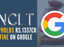 The NCLAT, an appellate tribunal for orders passed by CCI, rejected Google's argument that the CCI's order violated the "principles of natural justice"