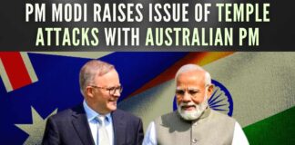 PM Modi said that he has raised the issue of attacks on Hindu temples in Australia with Australian PM Anthony Albanese during their bilateral meet