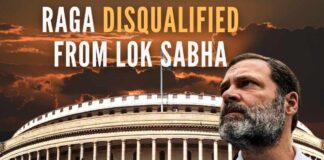 The disqualification will bar RaGa, a four-time MP, from contesting polls for eight years unless a higher court stays his conviction and sentence