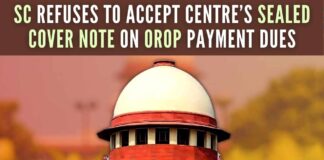 The Apex Court, on March 13, came down heavily on the government for "unilaterally" deciding to pay OROP dues in four installments
